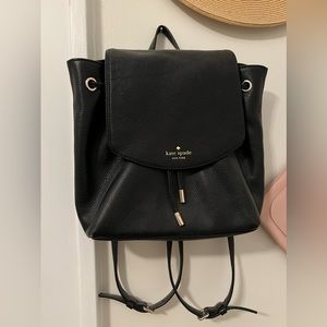 Kate Spade Small Backpack Purse, Black, $90